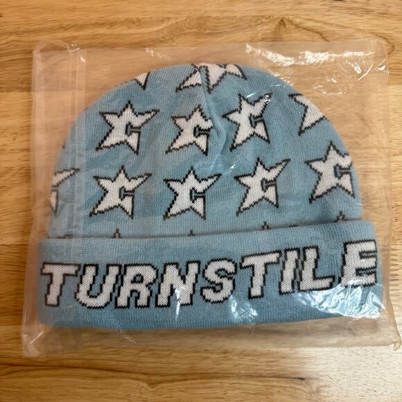 Carpet Company x Turnstile “Never Enough”  Rare Co Reversible Beanie Hat NEW - Picture 1 of 6